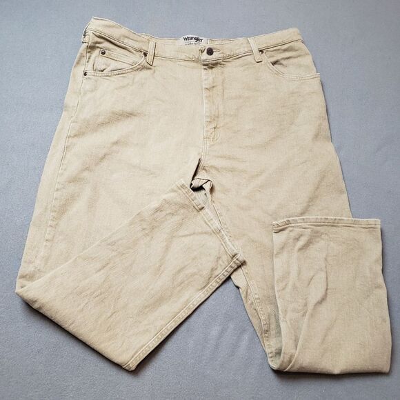Wrangler tan jeans regular fit sz 40 - Picture 6 of 12